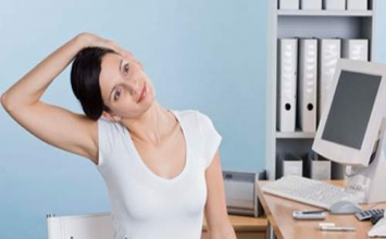 Tập cho cổ - vai - lưng đỡ đau mỏi